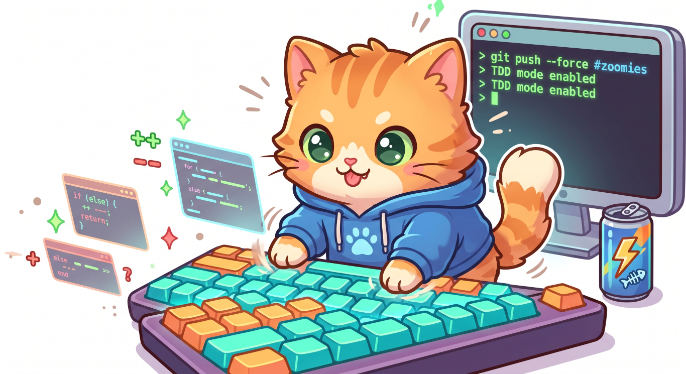 Jimini the Junior Developer cat
