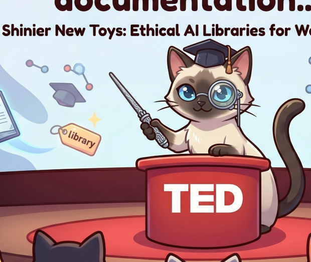 Sterling Saffron the AI Consultant cat